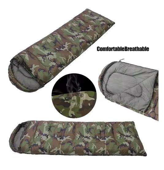 Camping Sleeping Bag - Camouflage