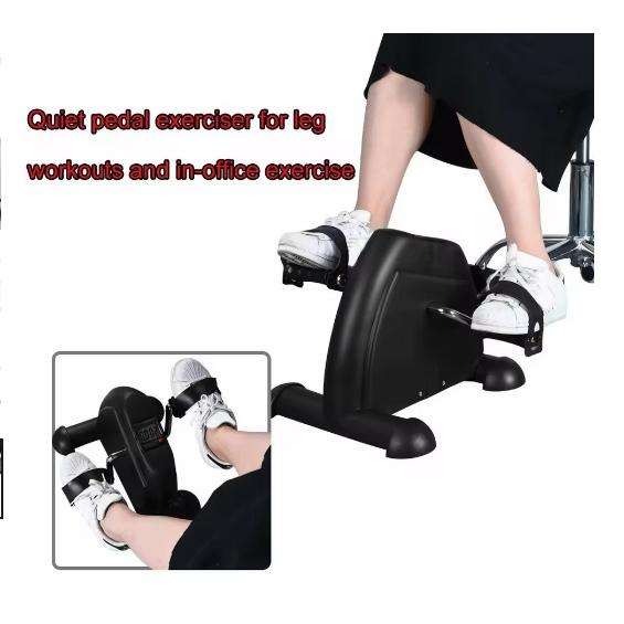 Mini Pedal Exercise Bike for Arm Leg Training with LCD Display