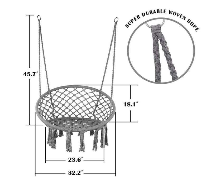 Bali Hanging Chair Macrame Hammock
