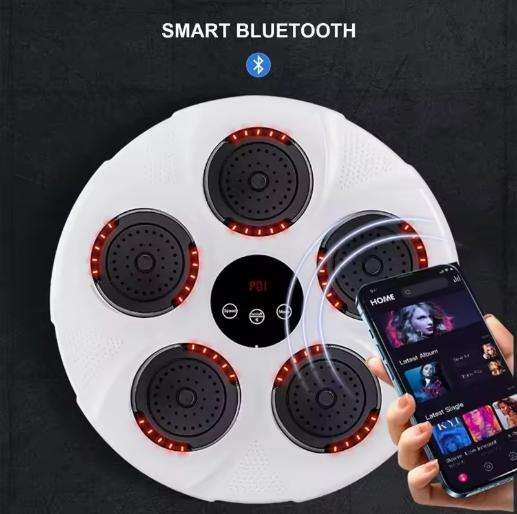 Bezosmax Bluetooth Music Boxing Machine with Gloves, Wall Mounted Trainer