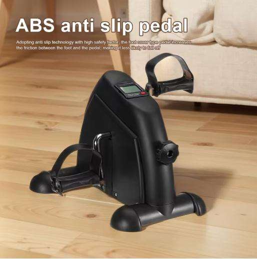 Mini Pedal Exercise Bike for Arm Leg Training with LCD Display