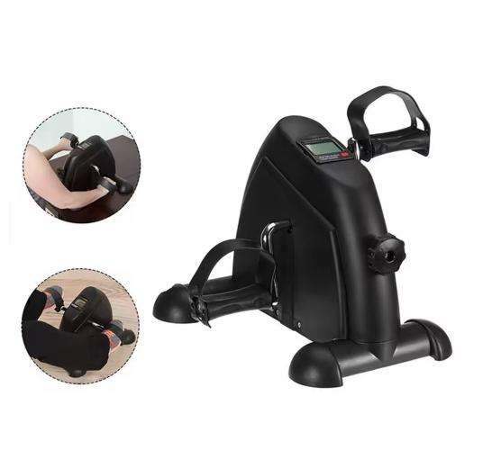 Mini Pedal Exercise Bike for Arm Leg Training with LCD Display