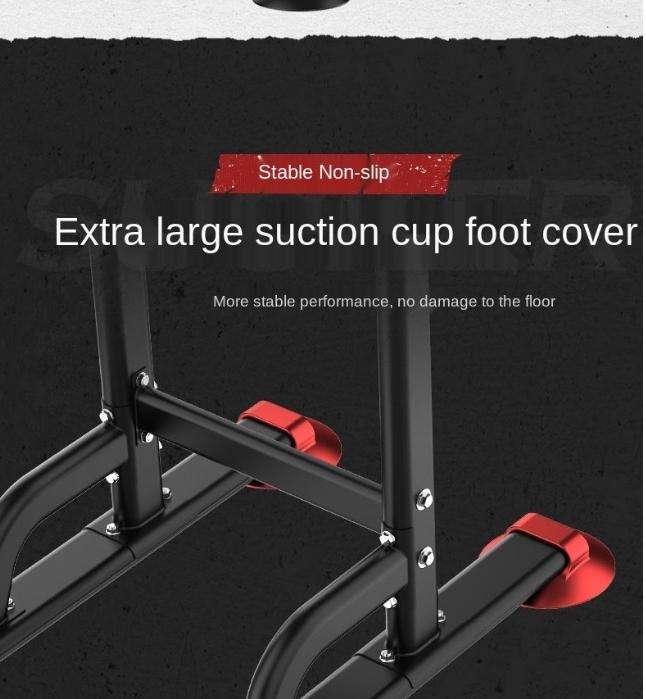 Fitness Pull Up Bar Dip Station Workout Stand