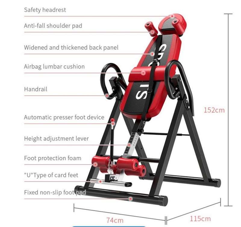 Fully Adjustable Inversion Table
