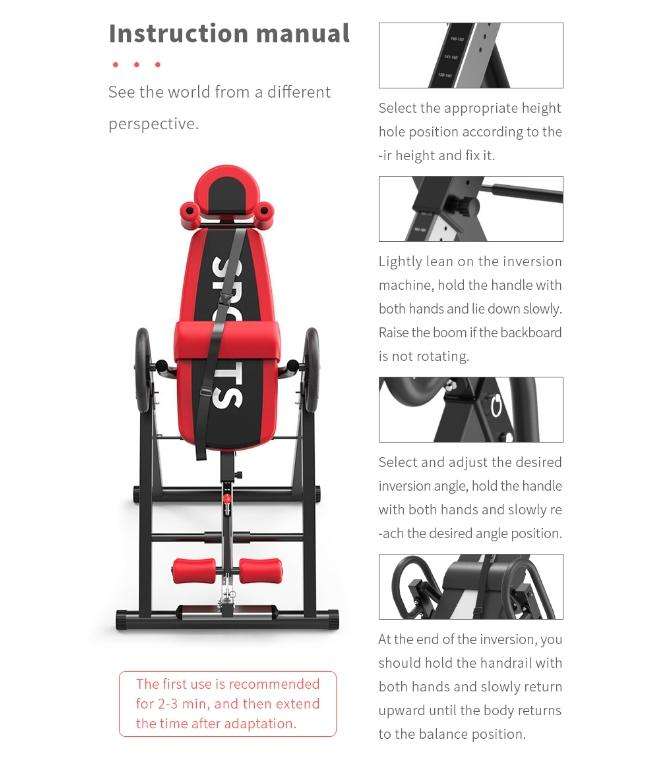 Fully Adjustable Inversion Table