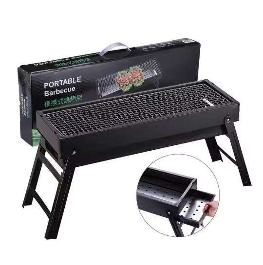 Foldable Portable Barbecue Grill, Outdoor Camping Picnic, Burner Foldable Charcoal Camping Barbecue