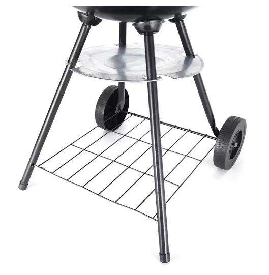 Outdoor Kettle Charcoal Grill BBQ Braai with Wheels