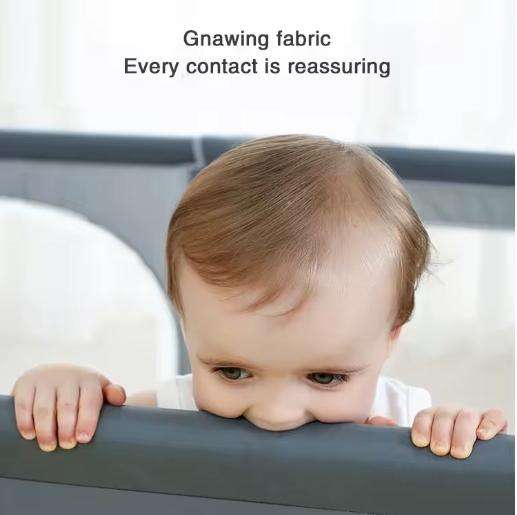 2-in-1 Baby Fabric Indoor Children's Playpen Fence