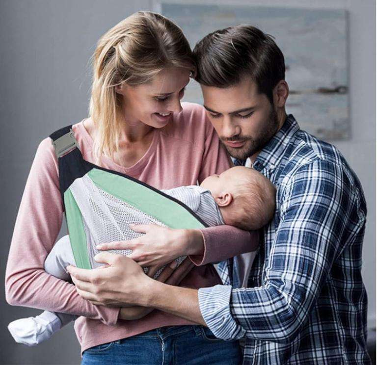 Multifunctional Breathable Baby Sling, Flexible Baby Carrying System