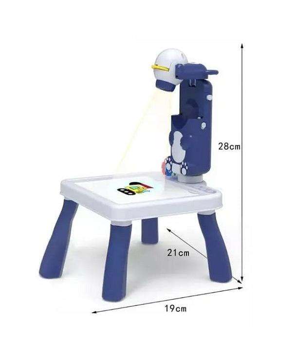 4 In 1 Mini Projector Table Led Drawing Painting Educational Teddy Bear