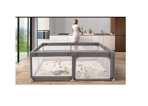 Baby Playpen Activity Center Set With Mat