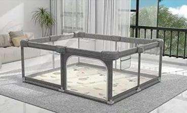 Baby Playpen Activity Center Set With Mat
