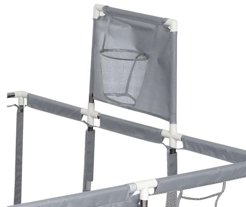 Indoor Outdoor Foldable Steel Children Playpen With Safety Net