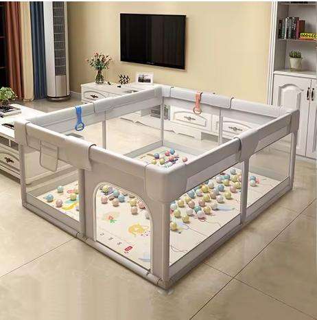 Baby Playpen Activity Center Set With Mat