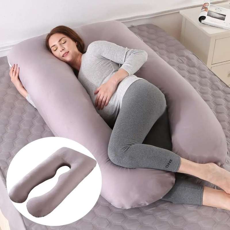 Portable U-Shaped Maternity Full Body Pregnancy Pillow