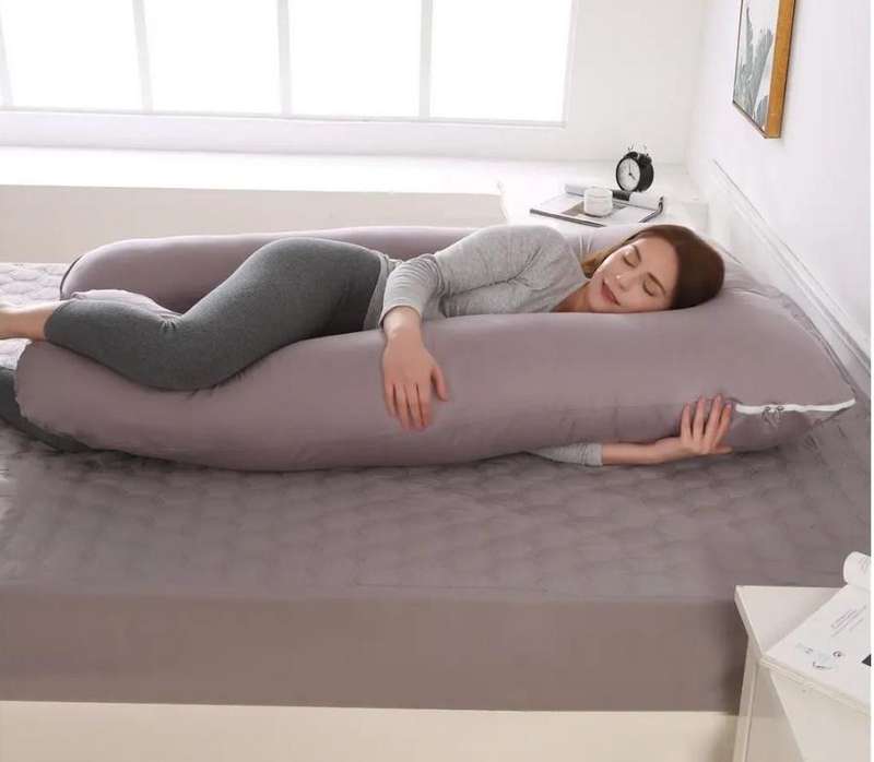 Portable U-Shaped Maternity Full Body Pregnancy Pillow