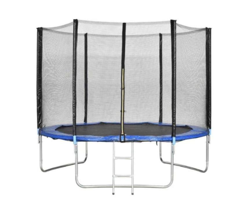 Outdoor Enclosed Net Trampoline - 2700 cm