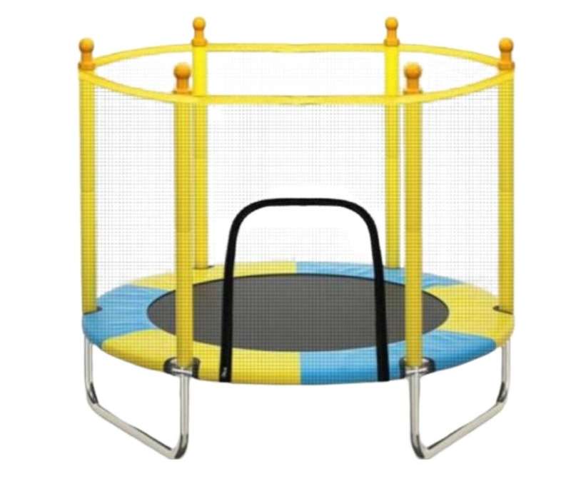 1.4m Kids Trampoline with Enclosure Net
