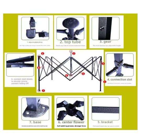 3m x 3m Outdoor Tent Shade Pop Up canopy Gazebo