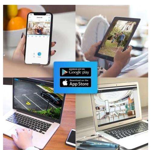 Solar Powered Smart Wi-Fi Security Camera |ICSolWiFi | EseeCloud