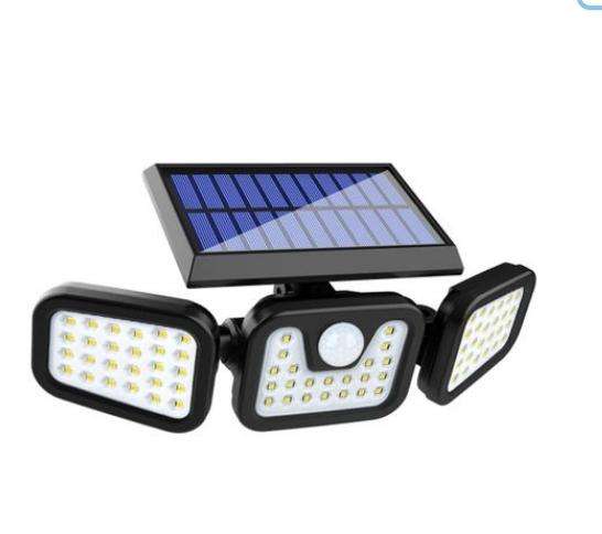 3 Heads Rotatable Motion Sensor Split Wall Lamp