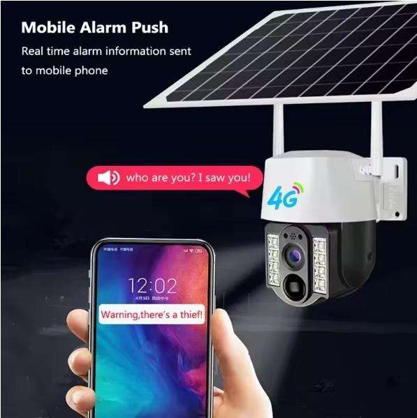 Solar Wifi SmartNet Tilt camera, 2MP with night vision- Motion detection