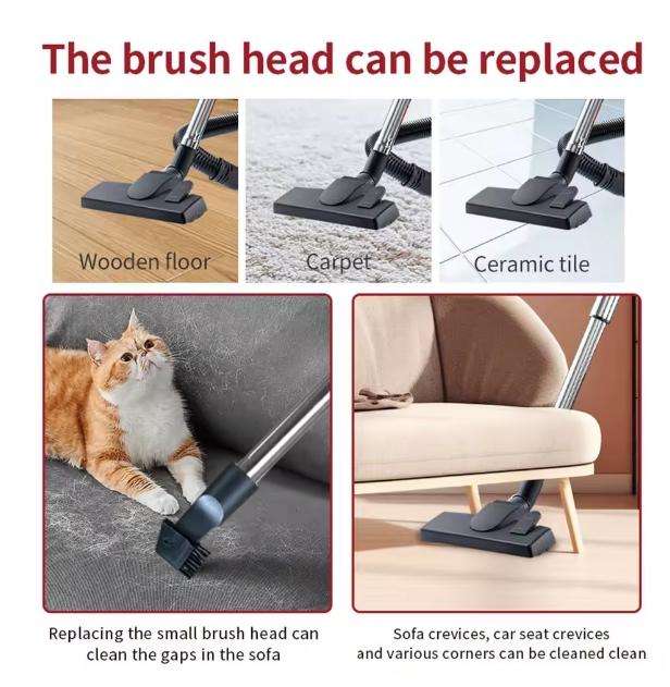3.5L Corded Canister Vacuum Cleaner