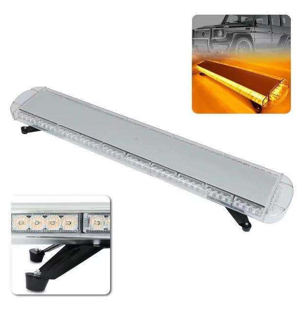 120cm Yellow Light Vehicle Roof Top Warning Strobe Flash Light
