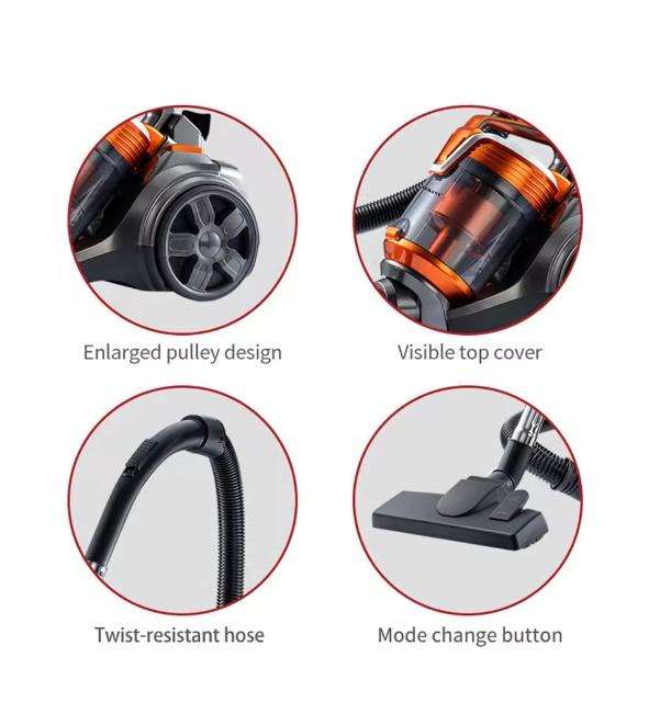 3.5L Corded Canister Vacuum Cleaner