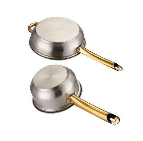 Stainless Steel Cookware Pot Set With Whistling Kettle