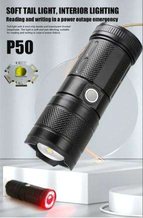 LED Strong Laser Flashlight- DS061