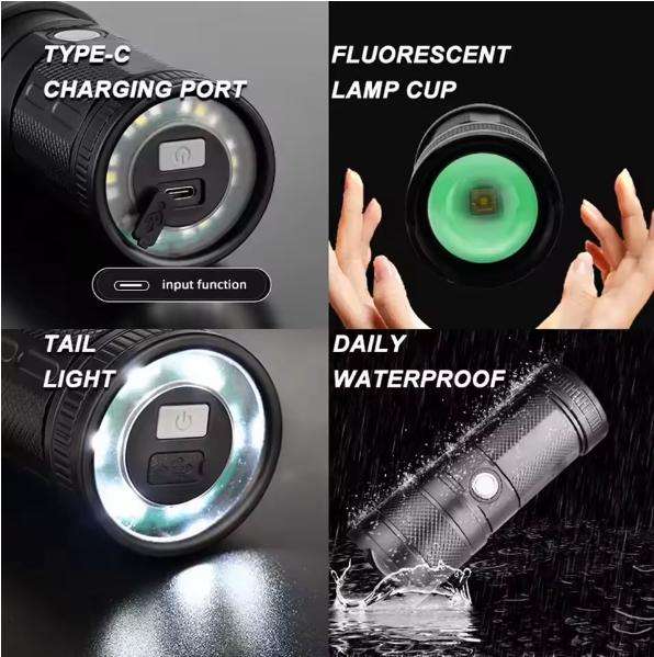LED Strong Laser Flashlight- DS061