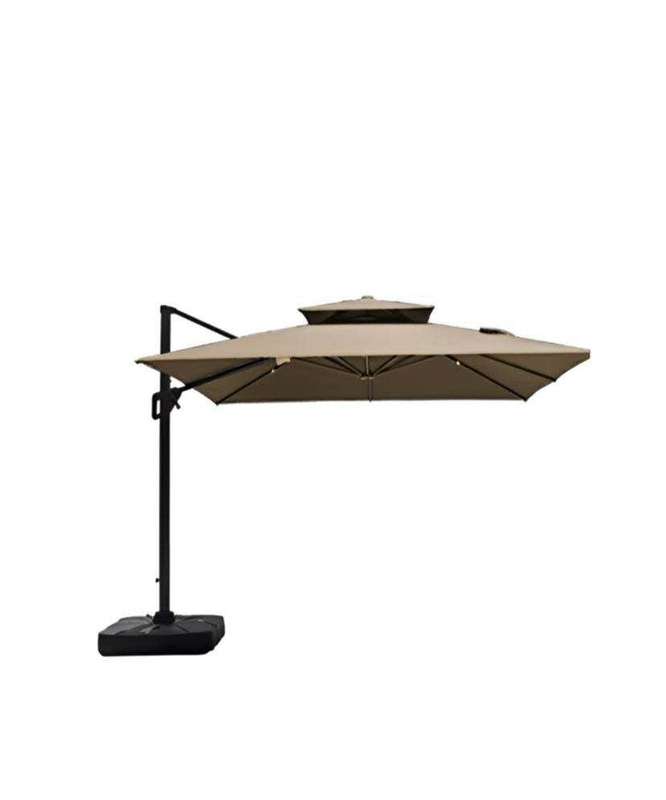 Luxury Italian Cantilever Umbrella For Patio Poolside & Garden