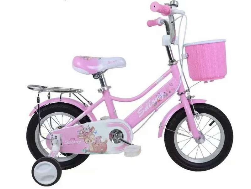 4 Wheels Nice Design Princess Children Bicycle