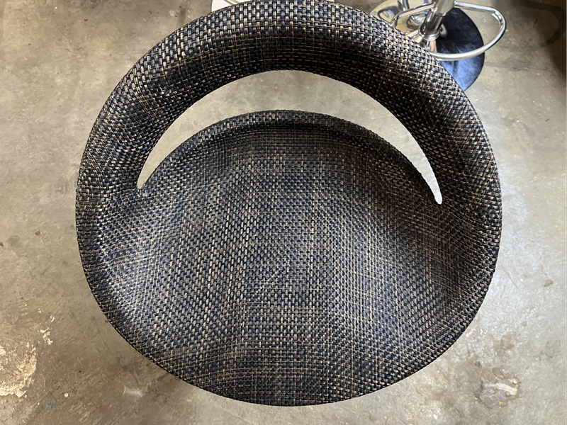 Six Swivel Bar Stools