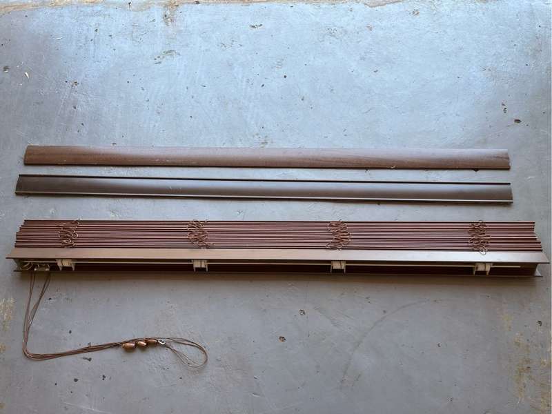 Walnut Wood Basswood 50mm Window Blinds