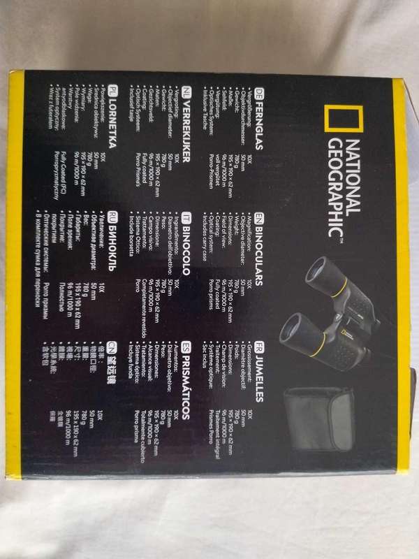 BINOCULARS 10 X 50 National Geographic