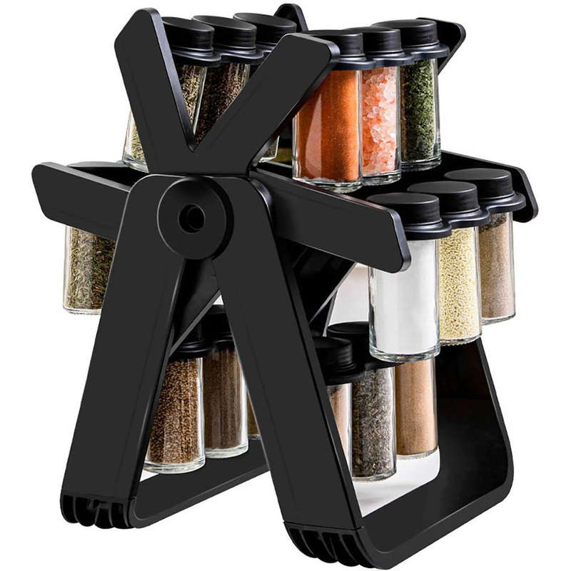 18 Jar Rotating Spice Rack