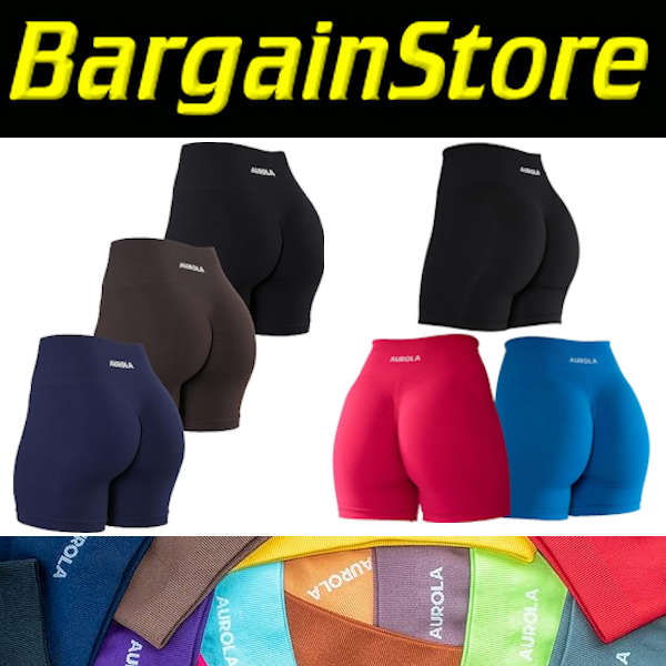 2 Pack Aurola Gym Shorts
