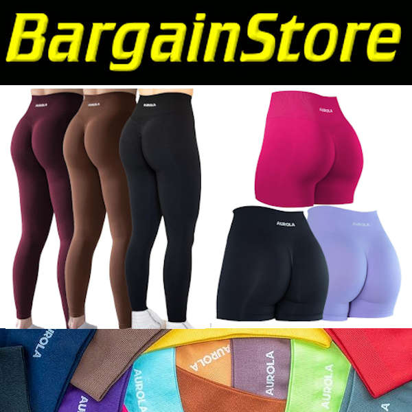 Aurola Leggings and Gym Shorts Combo