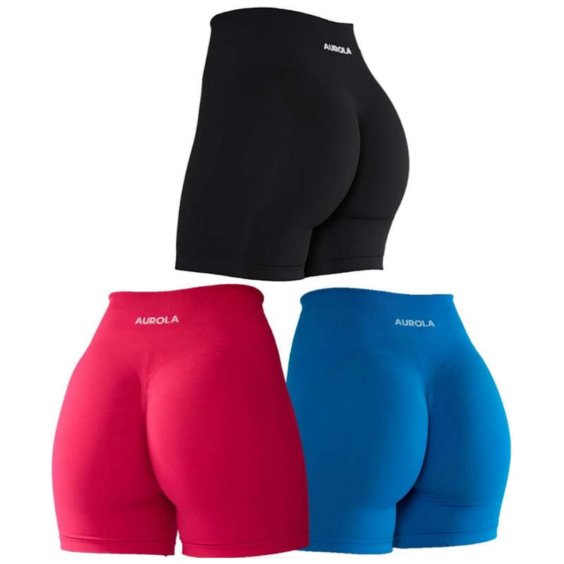 Aurola Leggings and Gym Shorts Combo
