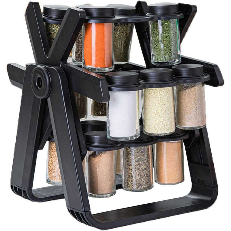 18 Jar Rotating Spice Rack