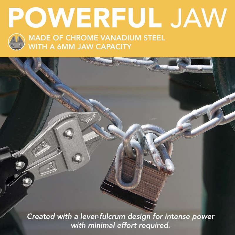 8' 200mm Mini Bolt Cutter