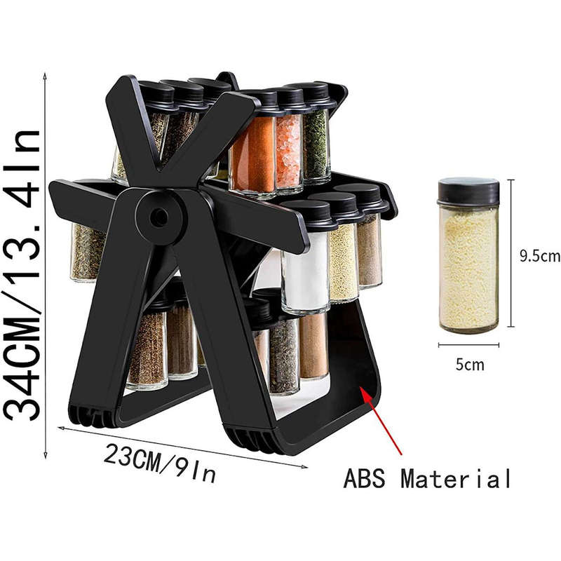 18 Jar Rotating Spice Rack
