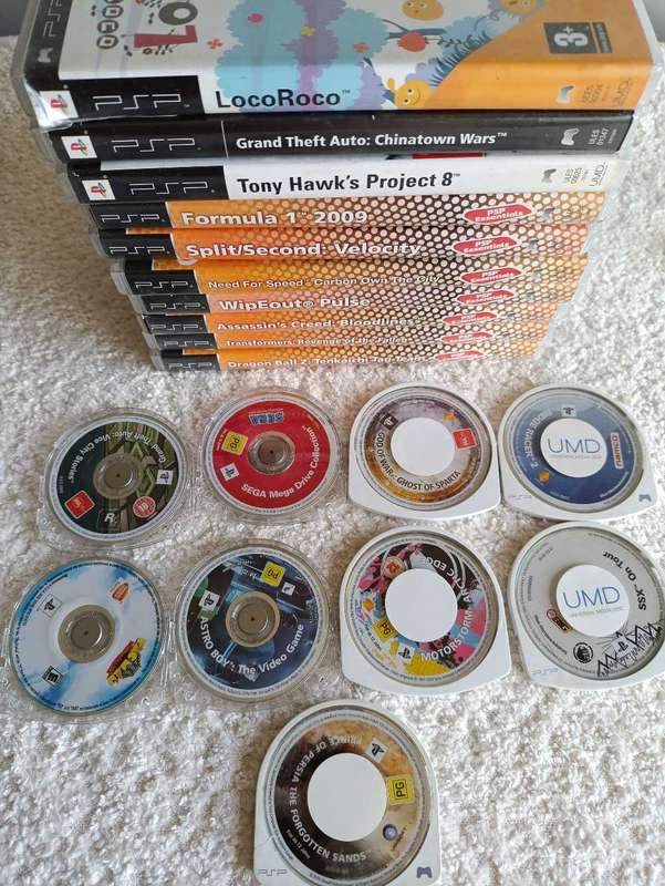 Psp 3004 Red +20 Games