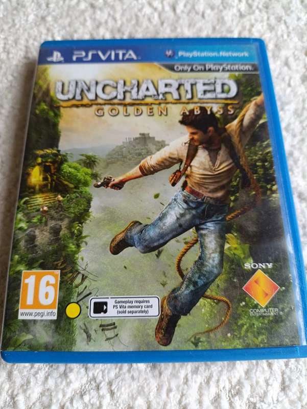 Unchartered Golden Abyss PS Vita