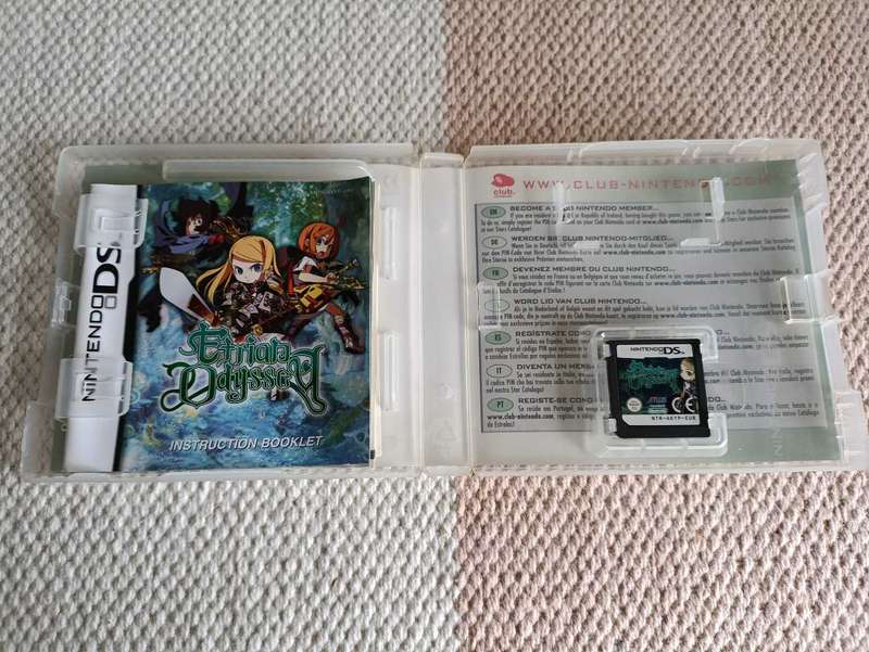Etrian Odessey Nintendo Ds