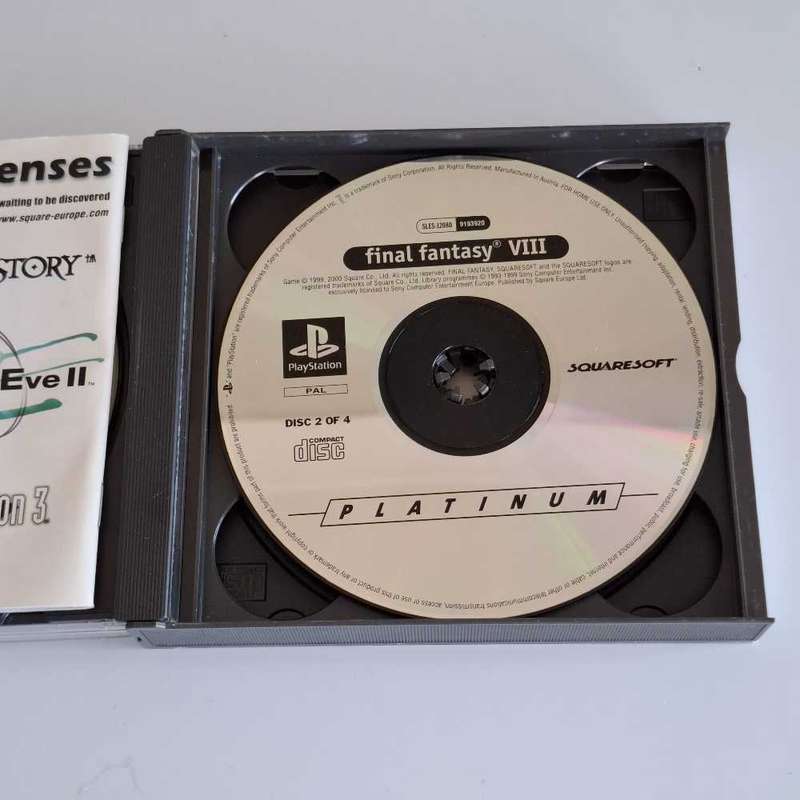 Final Fantasy VIII Playstation 1 Pal