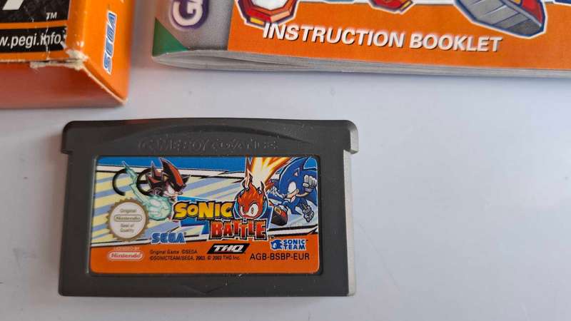 Sonic Battle Gameboy GBA