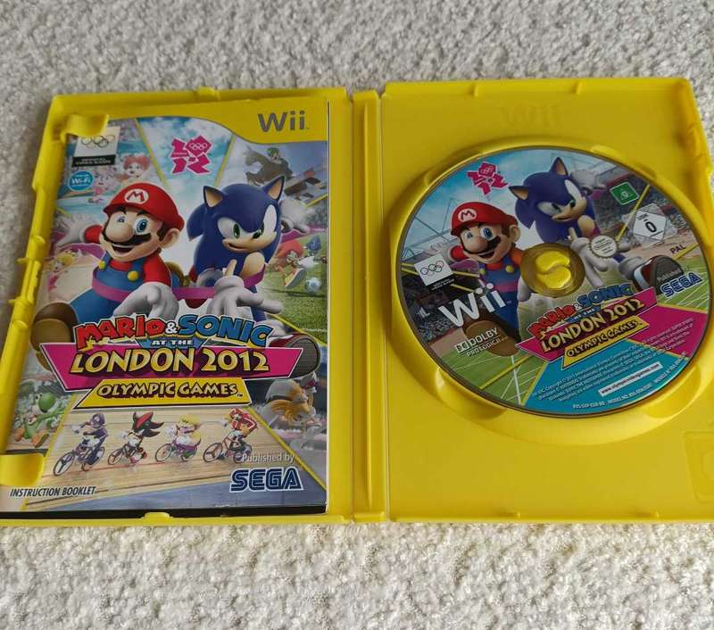 Mario and Sonic at the London 2012 Olympic Nintendo Wii